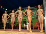 Las candidatas al reinado Internacional del Joropo Realizaron la presentación en traje de baño.