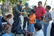 Los tres mil regalos obsequiados en la campaña El regalaton de la Policía Nacional alegran la navidad de los niños araucanos.