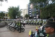 Vheículos y equipos para reforzar la seguridad en el  Departamento del Meta entregó el Ministerio de Defensa y la Policía Nacional.