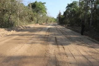 Administración Municipal terminó de adecuar la vía entre las veredas de La Becerra y Todos los Santos, en el municipio de Arauca. 