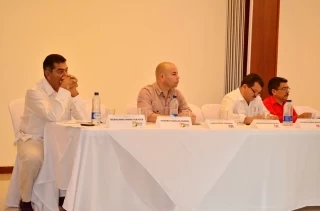 Solo cinco candidatos asistieron al foro organizado por la Cámara de Comercio de Arauca para que los aspirantes dieran a conocer sus propuesta de emprendimiento y el desarrollo económico para el departamento.