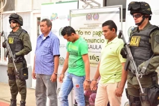 Presuntos secuestradores de comerciante venezolano plagiado en Apure.