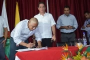 Con una inversión de más de ocho mil millones de pesos se construirá la red matriz del acueducto con lo cual entrará en servicio la nueva planta de tratamiento de aguas del municipio de Arauca.