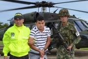 Alexi Raúl Sierra Jáuregui, presunto miliciano del ELN fue capturado en la vía que de Saravena conduce a la vereda Altos de la Pava, por el Ejército Nacional.