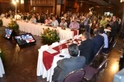 En la cumbre de gobernadores desarrollada en Bucaramanga, Facundo Castillo Cisneros fue elegido para representar a los departamentos productores de minerales ante el nuevo Sistema General de Regalías.