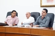 El secretario de infraestructura Alejandro Sarmiento presentó su informe sobre el estado en que recibió las obras que realiza la gobernación de Arauca a nivel departamental.