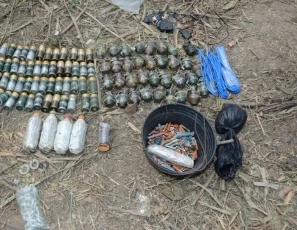 Elementos encontrados por el Ejército Nacional en área rural de Arauquita.