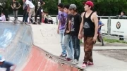 Durante dos días los participante del Festival de skate demostraron sus habilidades en este deporte que consiste en deslizarse sobre una tabla con ruedas y a su vez poder realizar diversidad de trucos, gran parte de ellos elevando la tabla del suelo y haciendo figuras y piruetas con ella en el aire.