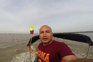 Daniel Muñoz Arias, periodista que pasó angustiosas horas en una sala de interrogatorios de la Guardia Bolivariana, que lo acusó de espionaje y traición.