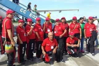 En San Antero, Córdoba, se hace presente la delegación del Meta en el XV Encuentro Nacional del Adulto Mayor