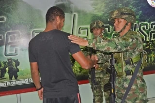 Alias Mauricio, guerrillero de las Farc se desmovilizó en Arauca.