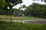 El sector de las canchas del barrio Miramar en el municipio de Arauca.