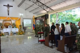 Lanzamiento de campaña institucional denominada Patria, Honor y Lealtad, bajo el lema Dios en todas nuestras actuaciones.