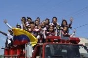 Los porrista del grupo Puma llegaron victoriosos a la ciudad de Arauca, ganaron Suramericano de Porristas en Venezuela.