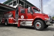 La maquina permitirá a los bomberos del municipio de Arauca actuar con prontitud y exactitud contra los incendios que se presenten en la ciudad.