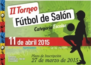 A partir del sábado 11 de abril, 16 equipos de la Escuela de Formación Deportiva del IDRY participarán en el II Torneo de Fútbol de Salón.