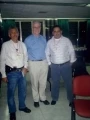 De izquierda a derecha: José Domingo Pitta, Aidan White Secretario General de la FIP y Henry Colmenares, presidente de COPAR.