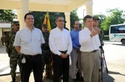 El Gobierno Nacional aumentará el número de efectivos del Ejército y creará un Gaula militar en Arauca, anunció este lunes el Presidente Juan Manuel Santos, al finalizar el Consejo de Seguridad en la capital de ese departamento. Foto: Javier Casella - SIG.