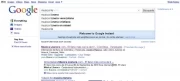 <p>Vista del nuevo servicio Google Instant.</p>