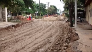 Alcaldía de Arauca comenzó la intervención en la diagonal 23, entre calles 21 y 23 del barrio 7 de agosto.
