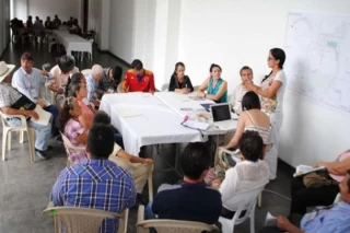 Autoridade socializaron el proyecto arquitectónico del Parque de Menoría Histórica de esta localidad.