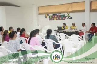 En Nunchía reunión del Comité Interinstitucional de la Jurisdicción de Paz para este municipio.