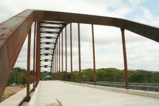 Director nacional para la gestión del riesgo supervisará  obra de construcción del Puente sobre el río Tame.