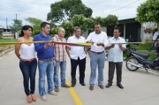 La carrera 27 con una inversión de 400 millones de pesos fue entregada a la comunidad araucana.