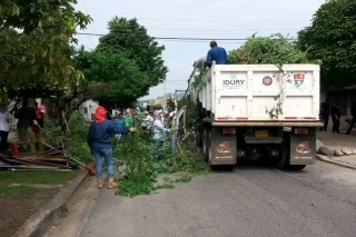 Secretaría de Gobierno de Yopal incrementó operativos sancionatorios contra ciudadanos que arrojan basuras y escombros en separadores