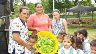 Huerta escolar en el Centro de Desarrollo Infantil (C.D.I.) 