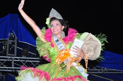 Coronación: Yulitza Tatiana Siniva Colina, es la nueva señorita Arauca, representará al departamento de Arauca en el Reinado Internacional del Joropo. Fotografia de Pedro Vega.