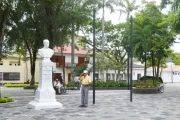 Parque Bolívar Arauca: Bolivar. 23 de mayo 2012.
