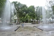 Parque Bolívar Arauca: Esta es la nueva fuente.