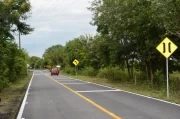Vía Matapalito - Caracol: Más de 35 mil millones de pesos fueron invertidos en los 24 kilómetros de la vía que fueron pavimentados en la vía Matapalito - El Caracol.