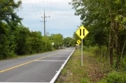 Vía Matapalito - Caracol: 179 señales reglamentarias fueron instaladas en la vía.