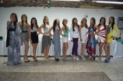 Once de las candidatas que participarán en el reinado Internacional del Joropo que se realiza en Arauca.