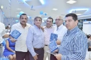Celebración: Los ex diputados que apoyaron la creación del Idear.