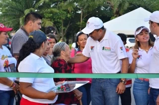 Inq: Inauguración Calle 1 desde la Carrera 26 hasta el velódromo y velódromo hasta la manga de coleo barrio los fundadores.