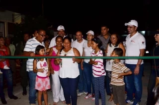 Inauguración: Pavimentación total barrio y urbanización Palma Real  del municipio de Arauca.