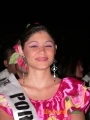 Candidatas al Reinado Internacional del Joropo Santa Bárbara de Arauca: Maria Virginia Querales candidata del Estado Portuguesa Venezuela