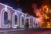 Navidad en Arauca 2010: Luces de navidad en la ciudad de Arauca. Normal María Inmaculada.