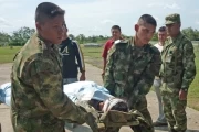 Guerrilleros abatidos en Arauquita: La guerrillera herida fue llevada al Hospital San Vicente de Arauca, donde según información del Ejército se recupera satisfactoriamente.