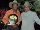 Resultados Festival Internacional del Joropo 2007: Primer puesto poema inédito: Danilo Colmenares (der) de Arauca.
