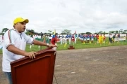Primera C en Arauca.: Wiilliam Reyes Alcalde de Arauca en la  inaguración del campeonato nacional división C