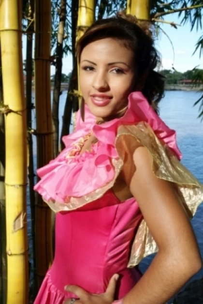 Candidata a señorita Arauca 2008